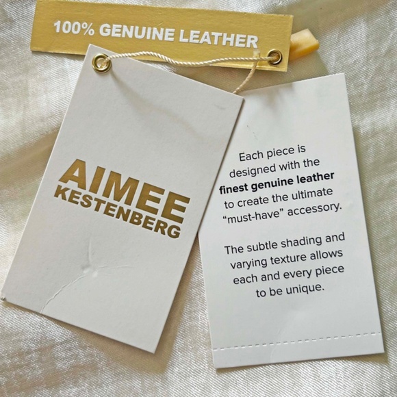 CROSSBODY, AIMEE KESTENBERG SARATOGA LEATHER, SKY BLUE, TOP ZIPPER, SHOULDER - Picture 14 of 14